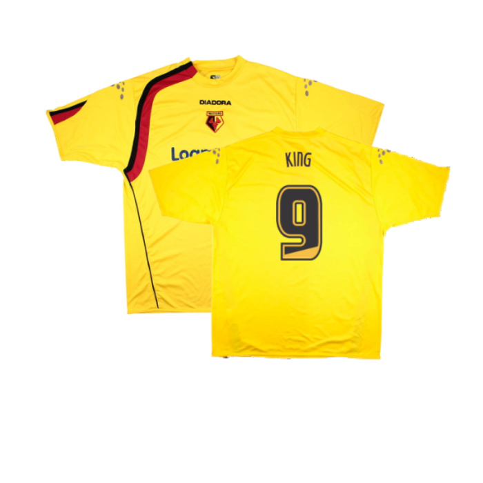 Watford 2005-06 Home Shirt (XL) (Very Good) (King 9)