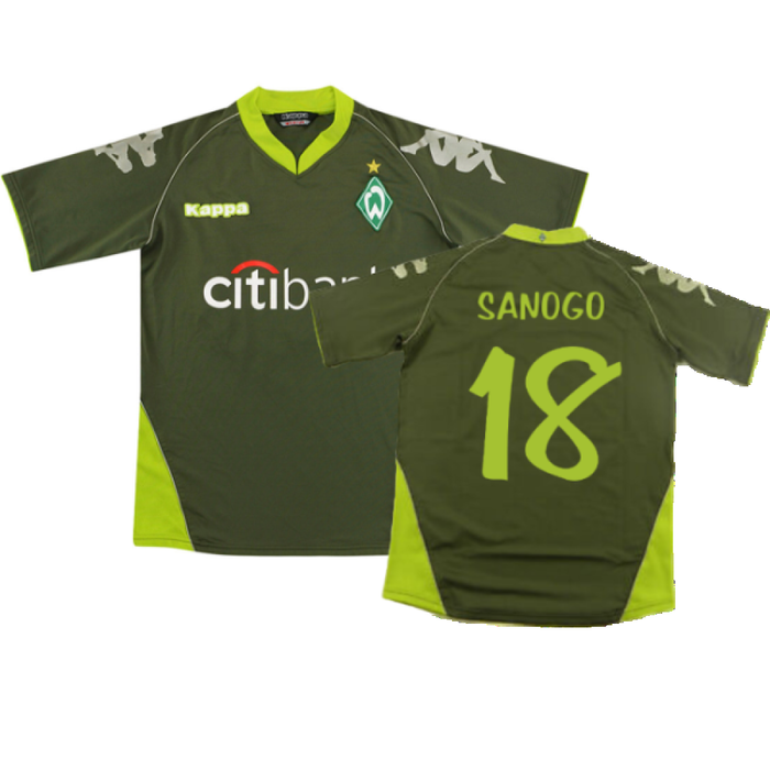 Werder Bremen 2007-08 Away Shirt (S) (Excellent) (Sanogo 18)