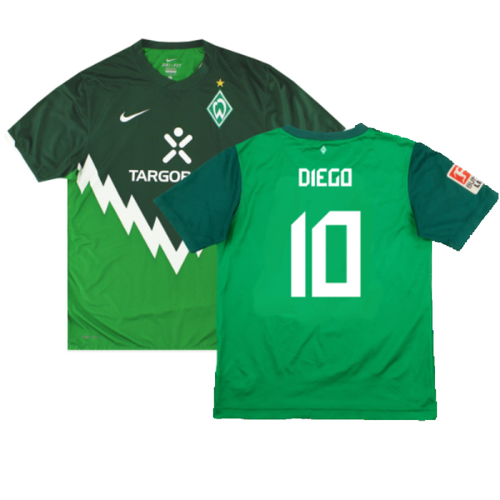 Werder Bremen 2010-11 Home Shirt (Excellent) (Diego 10)