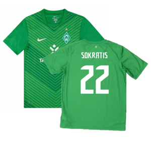 Werder Bremen 2011-12 Home Shirt (M) (Very Good) (Sokratis 22)_0