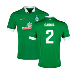 Werder Bremen 2014-15 Home Shirt (L) (Mint) (Garcia 2)_0