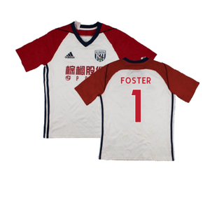 West Brom 2017-18 Away Shirt (13-14y) (Good) (Foster 1)_0