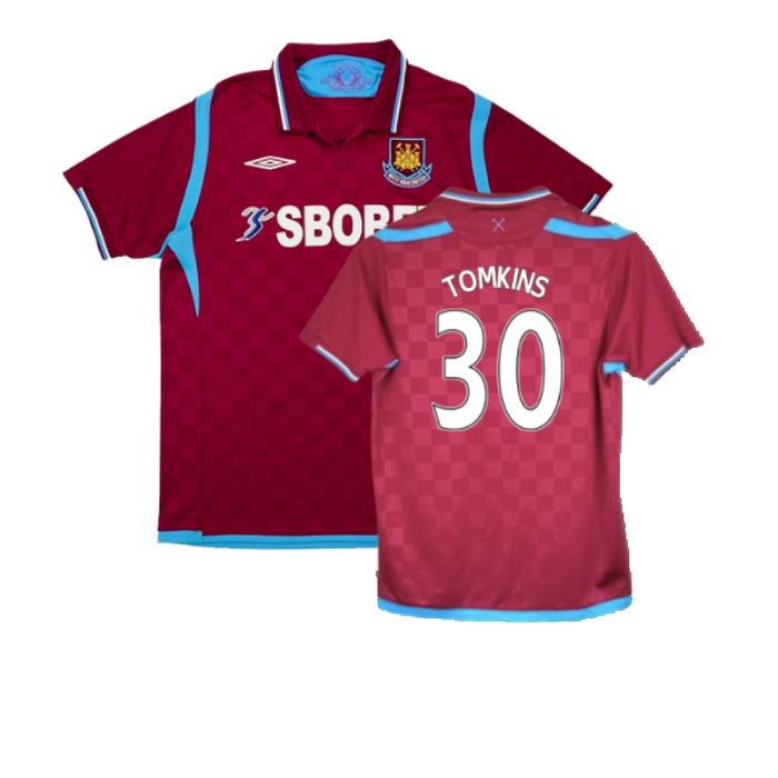 West Ham 2009-10 Home (XL) (Excellent) (Tomkins 30)