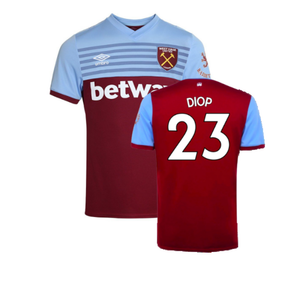 West Ham United 2019-20 Home Shirt (Excellent) (DIOP 23)_0