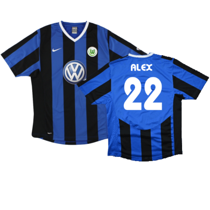 Wolfsburg 2007-08 Away Shirt (XL) (Excellent) (Alex 22)