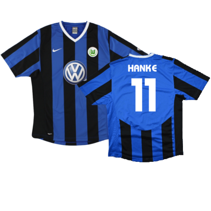 Wolfsburg 2007-08 Away Shirt (XL) (Excellent) (Hanke 11)