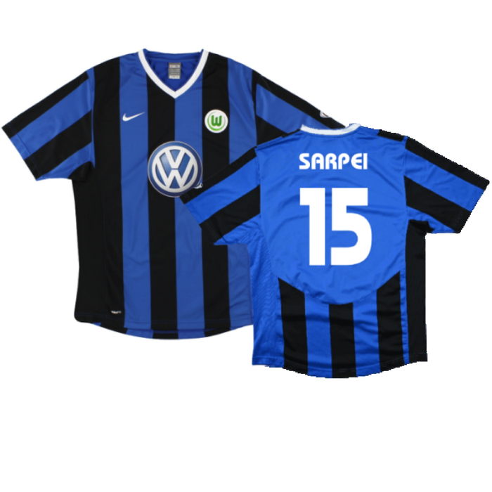 Wolfsburg 2007-08 Away Shirt (XL) (Excellent) (Sarpei 15)