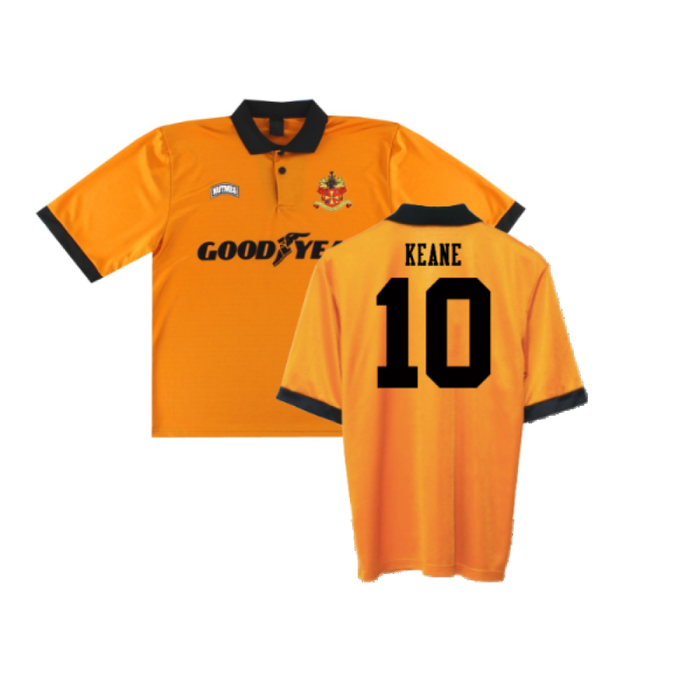 Wolves 1994-95 Home Shirt (L) (Excellent) (Keane 10)