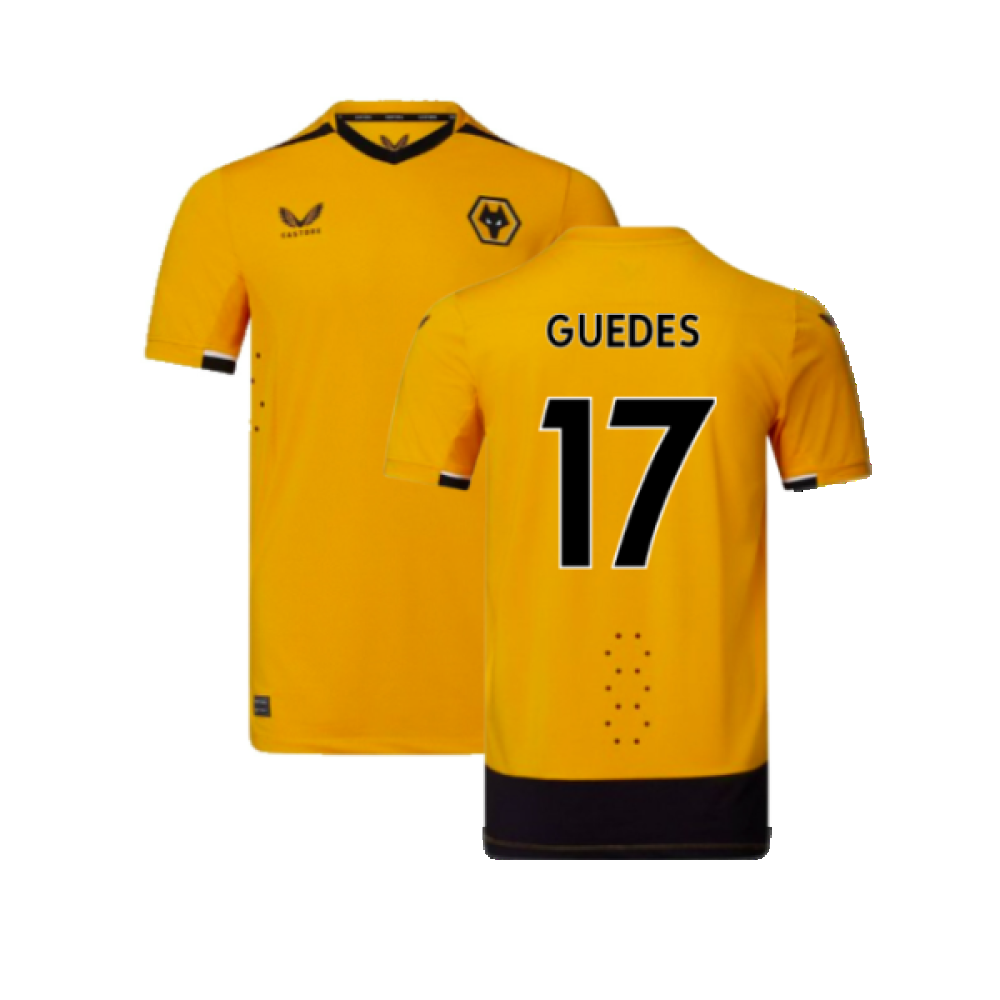 Wolves 2022-23 Pro Home Shirt (Sponsorless) (3XL) (Excellent) (GUEDES 17)_0