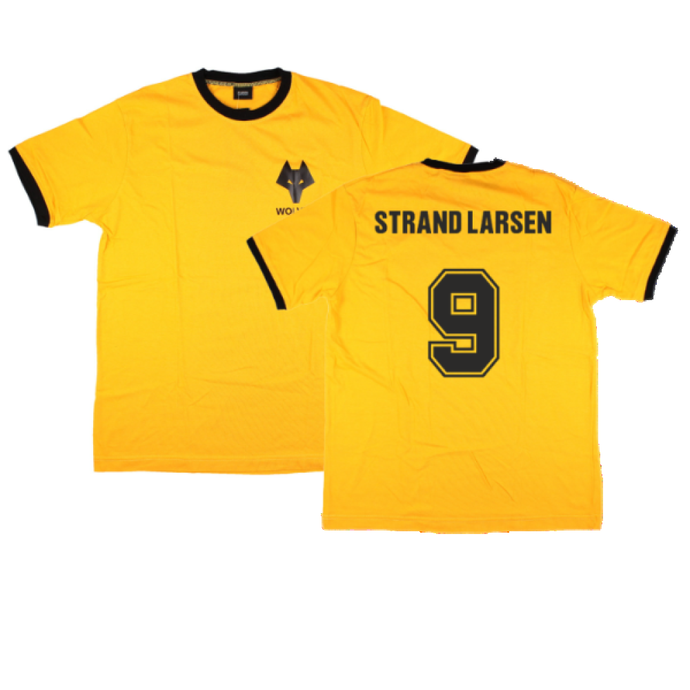 Wolves Toffs Retro Home Shirt (L) (Strand Larsen 9) (BNWT)_0