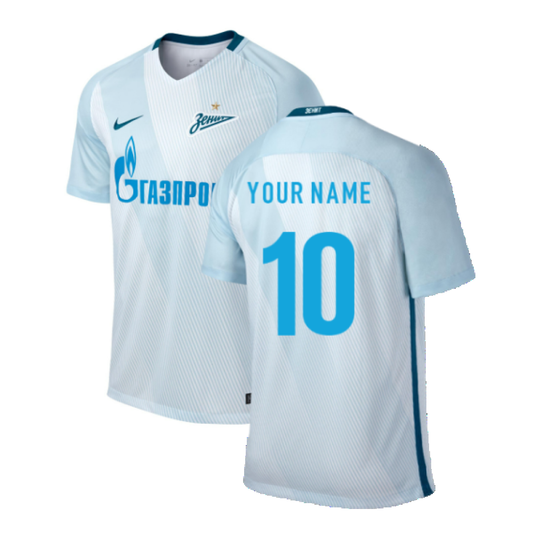 Zenit 2016-18 Away Shirt (S) (Your Name 10) (Very Good)_0