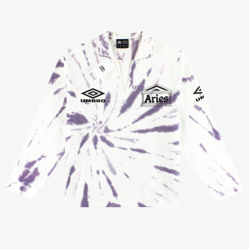 Umbro Aries Tie Dye Pro 64 Cotton Drill Pullover *w/tags* S