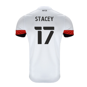 Bournemouth 2021-22 Away Shirt (Sponsorless) (L) (Stacey 17) (Mint)_1