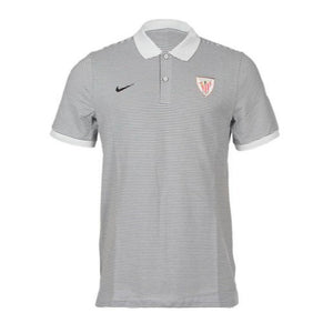 2016-2017 Athletic Bilbao Auth Polo Shirt (Pure Platinum)_0