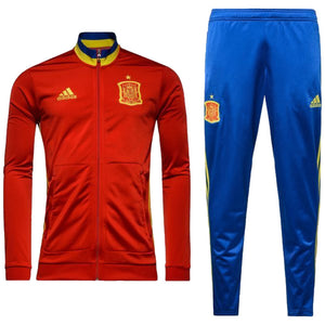 2016-2017 Spain PES Tracksuit (Red)_0