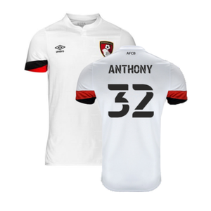 Bournemouth 2021-22 Away Shirt (Sponsorless) (L) (Anthony 32) (Mint)_0