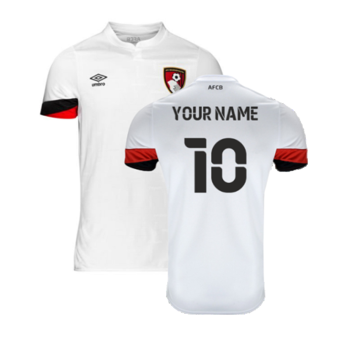 Bournemouth 2021-22 Away Shirt (Sponsorless) (L) (Your Name 10) (Mint)